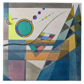 CERAMIC TILE - "Green" - Wassily Kandinsky Tegeltje (Voorkant)