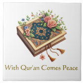 Ceramic Tile-Islamic Decorative Ceramic Tile Tegeltje (Voorkant)