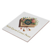Ceramic Tile-Islamic Decorative Ceramic Tile Tegeltje (Zijkant)