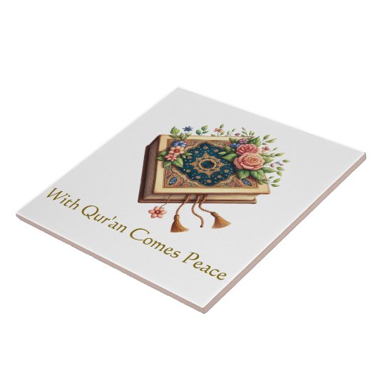 Ceramic Tile-Islamic Decorative Ceramic Tile Tegeltje (Zijkant)