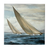 Ceramic Tile Nautical Coasters Tegeltje (Voorkant)