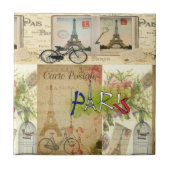 Ceramic Tile Paris Frankrijk Tegeltje (Voorkant)