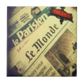 Ceramic Tile Paris Frankrijk Tegeltje (Voorkant)