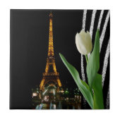Ceramic Tile Paris Frankrijk, Tulip Tegeltje (Voorkant)