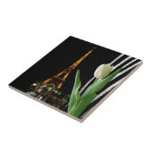 Ceramic Tile Paris Frankrijk, Tulip Tegeltje (Zijkant)