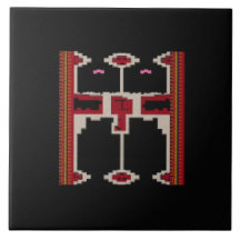 Ceramic Tile with design of Borneo