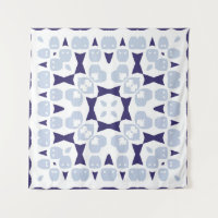 Ceramic tiles azulejo portugal. Semamless wintage 