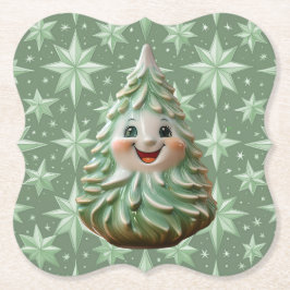Ceramic Tree Coaster Kartonnen Onderzetters