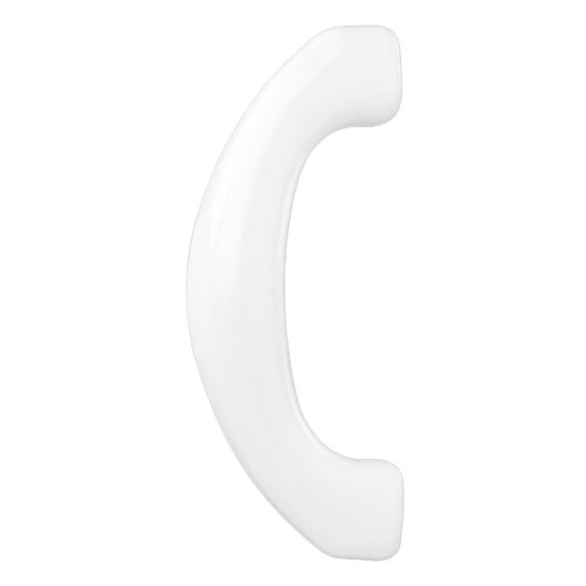 Ceramic White Cabinet Pulls van Janz Keramische Kastgreep (Zijkant)