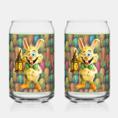 Ceramic Zany Rabbit Soda Glass Blikvorm Glas (Voorkant)