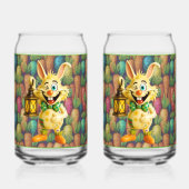 Ceramic Zany Rabbit Soda Glass Blikvorm Glas (Achterkant)