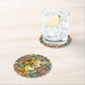 Ceramic Zany Rabbit Soda Glass Kartonnen Onderzetters (Insitu)