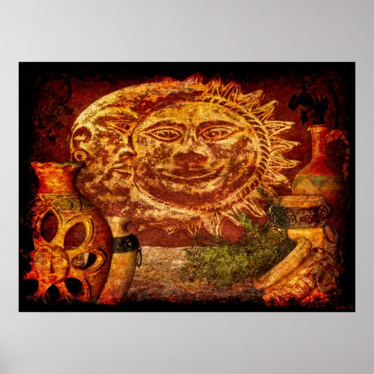 Ceramica Mexicana - Poster/afdrukken Poster (Voorkant)