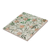 CERAMISCHE TEGEL : WILLIAM MORRIS : JASMINE TEGELTJE (Zijkant)