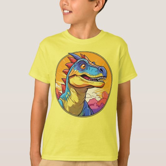 Ceratosaurus - Classic Dinosaur T-shirt T-shirt (Voorkant)