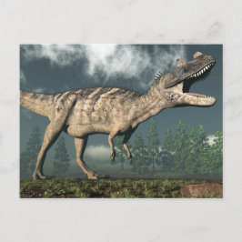 Ceratosaurus dinosaur - 3D rendering Briefkaart