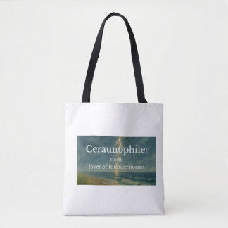 Ceraunofiel Magneet-Liefhebber van Onweersbuien Tote Bag