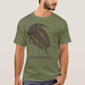 Ceraurus Fossiele Trilobiet T-shirt (Voorkant)
