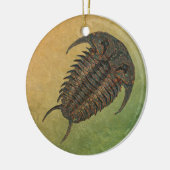 Ceraurus Fossil Trilobite Keramisch Ornament (Links)