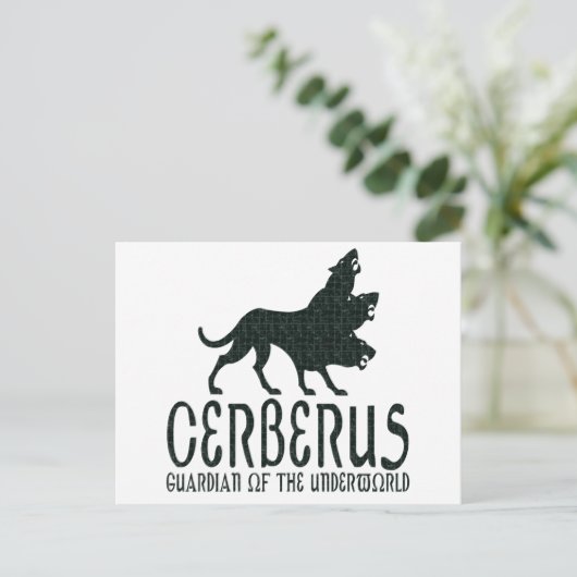 Cerberus Briefkaart (Staand voorkant)