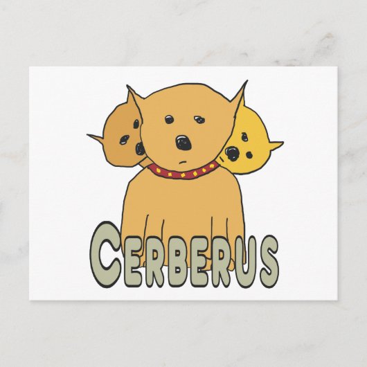 Cerberus Briefkaart (Voorkant)