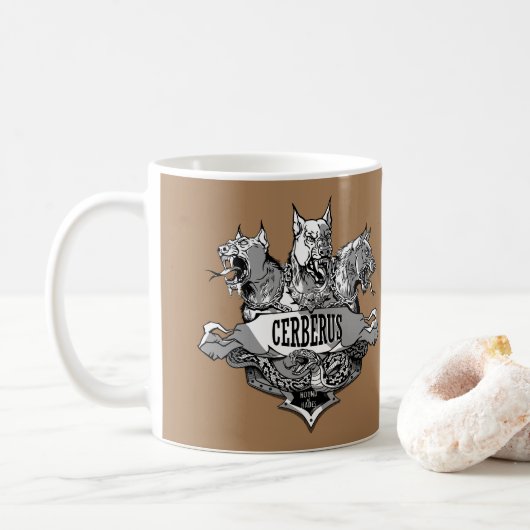 Cerberus en Snake Koffiemok (Met donut)