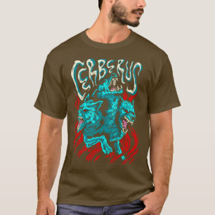 Cerberus Hound van Hades Oude Griekse Goden en Mon T-shirt