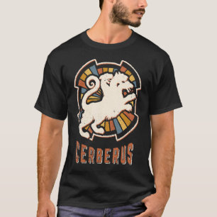 Cerberus Klassieke Retro Love T-shirt