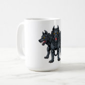 Cerberus Koffiemok (Voorkant links)