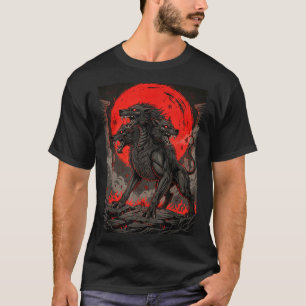 Cerberus onderwereld Griekse mythologie helhond ed T-shirt