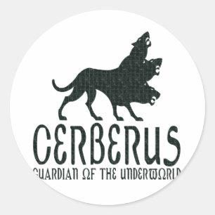 Cerberus Ronde Sticker