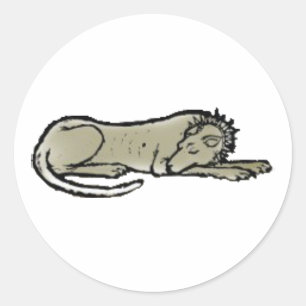 Cerberus Ronde Sticker