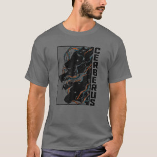 Cerberus Three Headed Dog Griekse mythologie T T-shirt