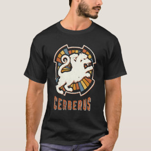 Cerberus Vintage Klassieke Retro Liefde T-shirt