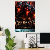 Cerberyx Three Soul Hunter Poster (Thuiskantoor)