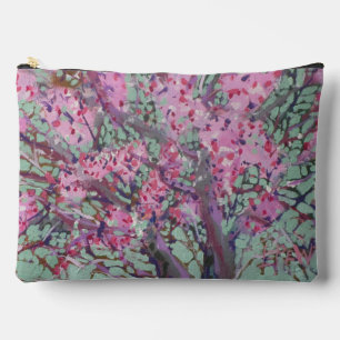 Cercis tegen een matte groene lucht / Kunstenaar L Etui
