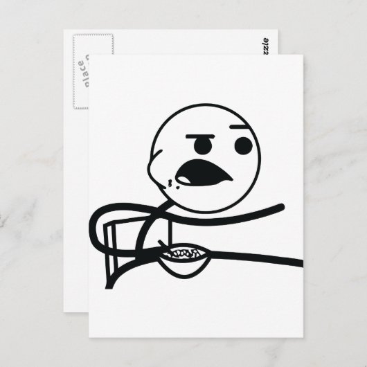 Cereal Guy Briefkaart (Voorkant / Achterkant)