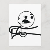 Cereal Guy Briefkaart (Voorkant)