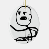 Cereal Guy Meme Keramisch Ornament (Rechts)