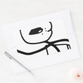 Cereal Guy Meme Rechthoekige Sticker (Envelop)