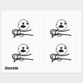 Cereal Guy Rechthoekige Sticker (Vel)