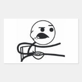 Cereal Guy Rechthoekige Sticker (Voorkant)