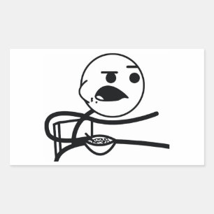 Cereal Guy Rechthoekige Sticker