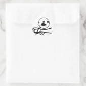 Cereal Guy Ronde Sticker (Tas)