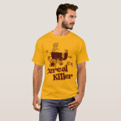 Cereal Killer $24,95 Adult Gold T-shirt (Voorkant volledig)