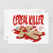 Cereal Killer Briefkaart (Voorkant / Achterkant)