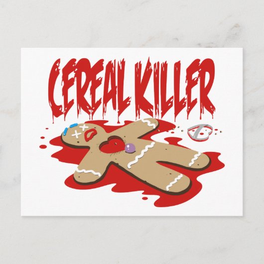 Cereal Killer Briefkaart (Voorkant)