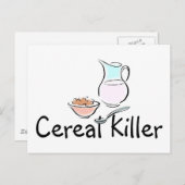 Cereal Killer Briefkaart (Voorkant / Achterkant)