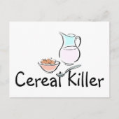 Cereal Killer Briefkaart (Voorkant)