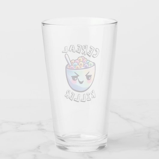 Cereal Killer Glas (Achterkant)